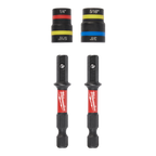 2PC SHOCKWAVE™ Impact Duty QUIK-CLEAR™ 2-in-1 Magnetic Nut Driver Set