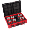 Milwaukee 1/2"-2" HIGH SPEED NPT Portable Pipe Threading Forged Aluminum Die Head Kit | 48-36-1060