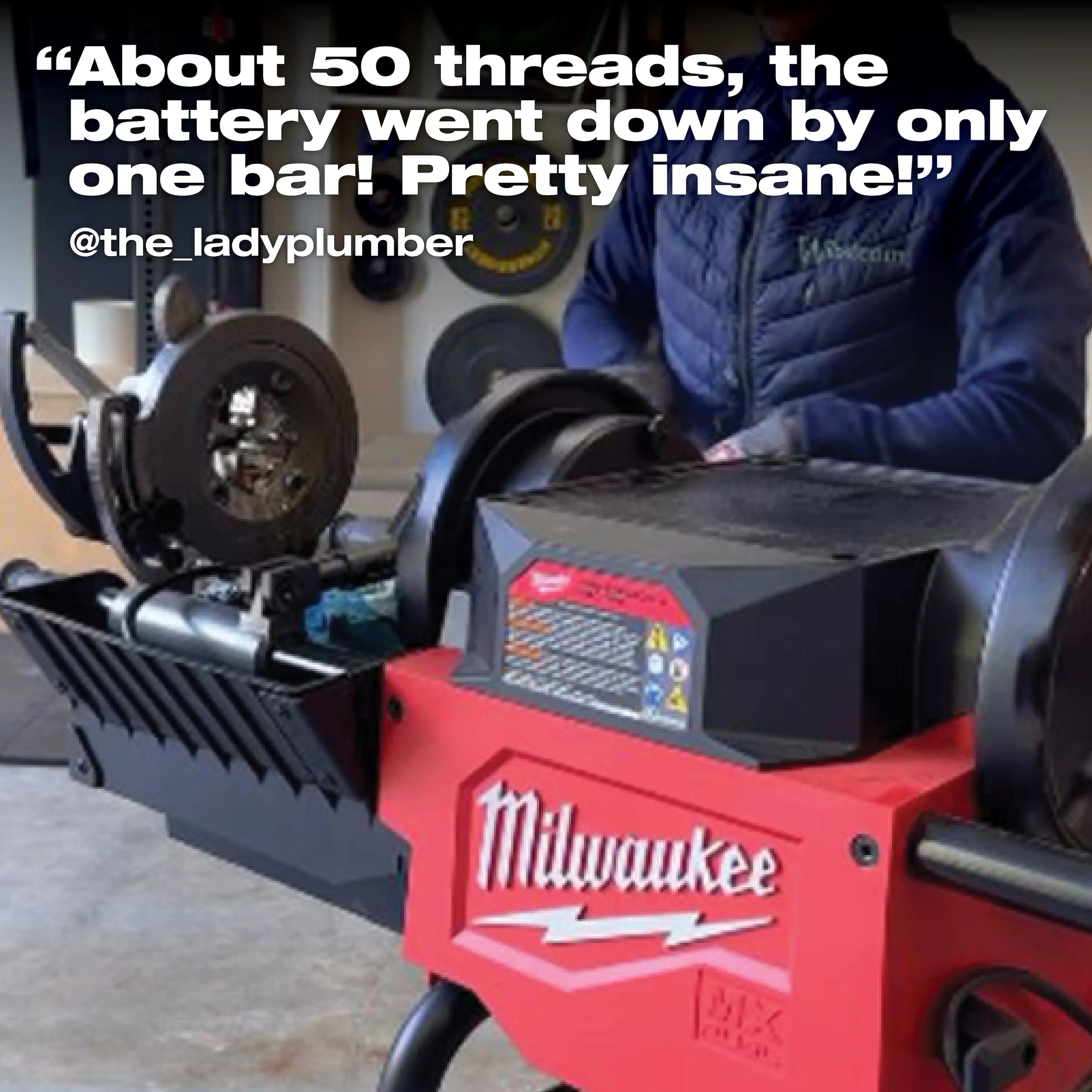 MX FUEL™ Pipe Threading Machine
