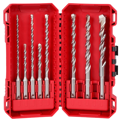 Milwaukee 8-Piece SDS Plus M/2 2-Cutter Drill Bit Kit | 48-20-7673