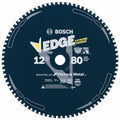 Bosch PRO1280ST 12 In. 80 Tooth Edge Circular Saw Blade for Ferrous Metal Cutting