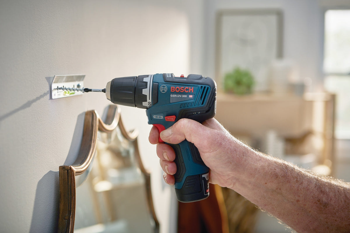 Bosch GXL12V-220B22 12V Max 2-Tool Combo Kit with 3/8 In. Drill/Driver, 1/4 In. Hex Impact Driver and (2) 2.0 Ah Batteries