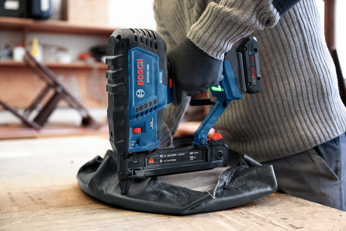 Bosch GTH18V-18MN 18V Brushless 18-Gauge Narrow Crown Stapler (Tool Only)