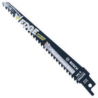 Bosch RCFP66 6 In. 6 TPI Carbide-Tooth Edge Reciprocating Saw Blade for Wood/Cement Board