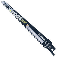 Bosch RCFP66 6 In. 6 TPI Carbide-Tooth Edge Reciprocating Saw Blade for Wood/Cement Board