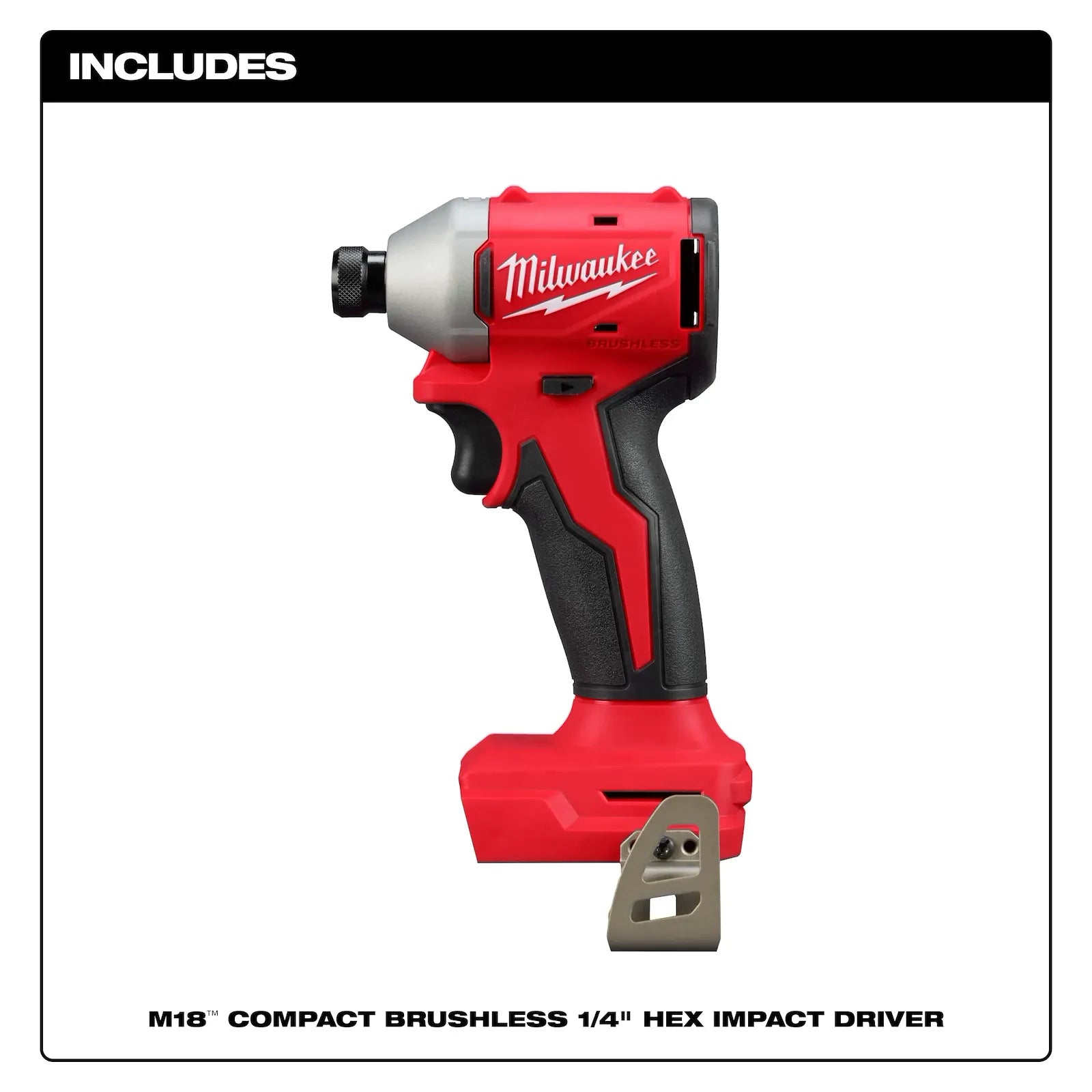 M18™ Compact Brushless 1/4" Hex Impact Driver