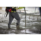 MX FUEL™ High Cycle Concrete Vibrator 7' Whip w/ 1.75" Head