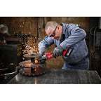 M18 FUEL 5" Flathead Braking Grinder, Slide Switch Lock-On