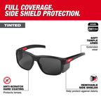 Full Frame Safety Glasses with Removable Side Shields