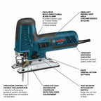 Bosch JS572EBK 7.2 Amp Barrel-Grip Jig Saw Kit
