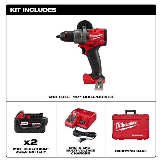 M18 FUEL™ 1/2" Drill/Driver