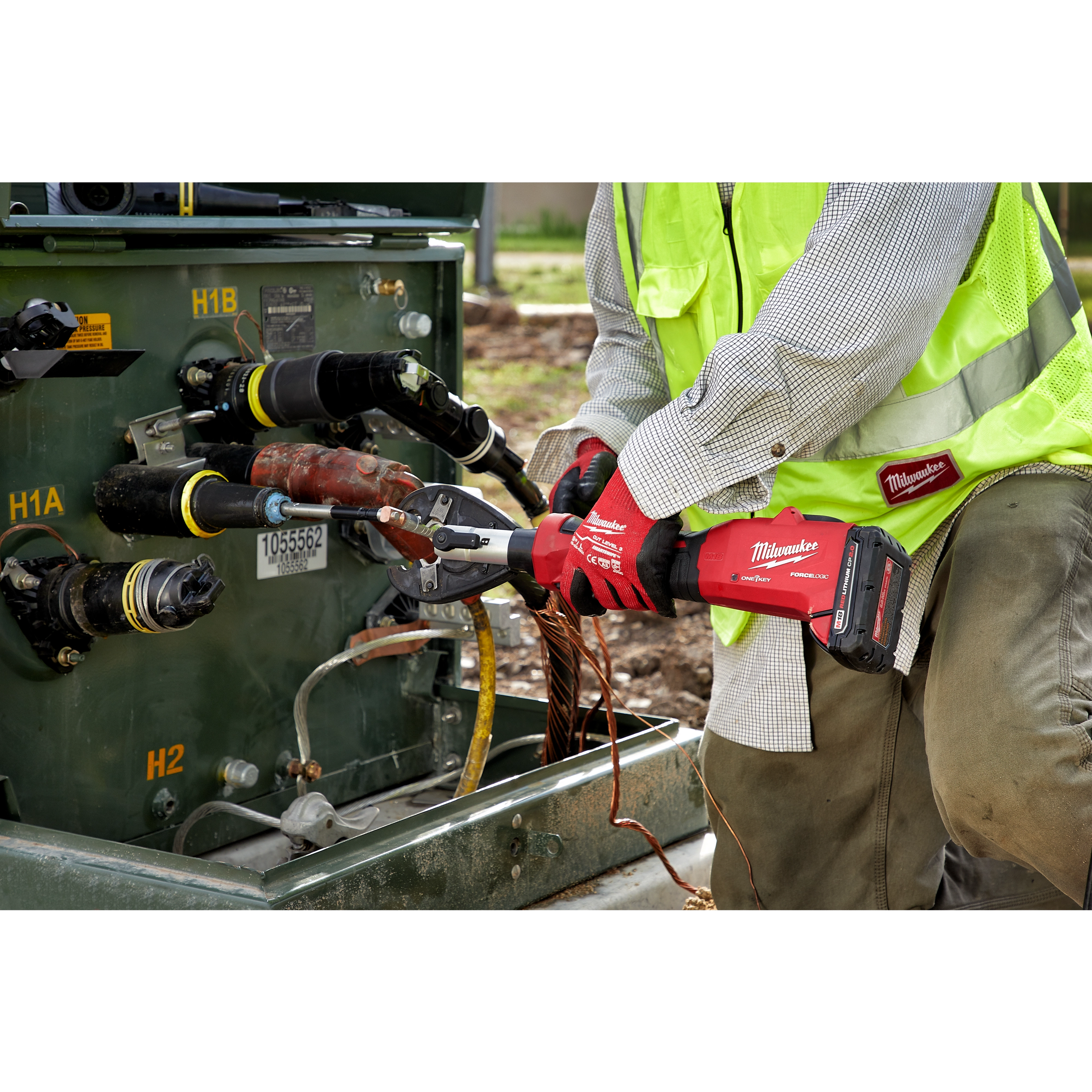 M18™ FORCE LOGIC™ 6T Linear Utility Crimper w/ Kearney Jaw