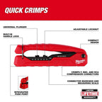Milwaukee Coax Compression Crimper | 48-22-3072