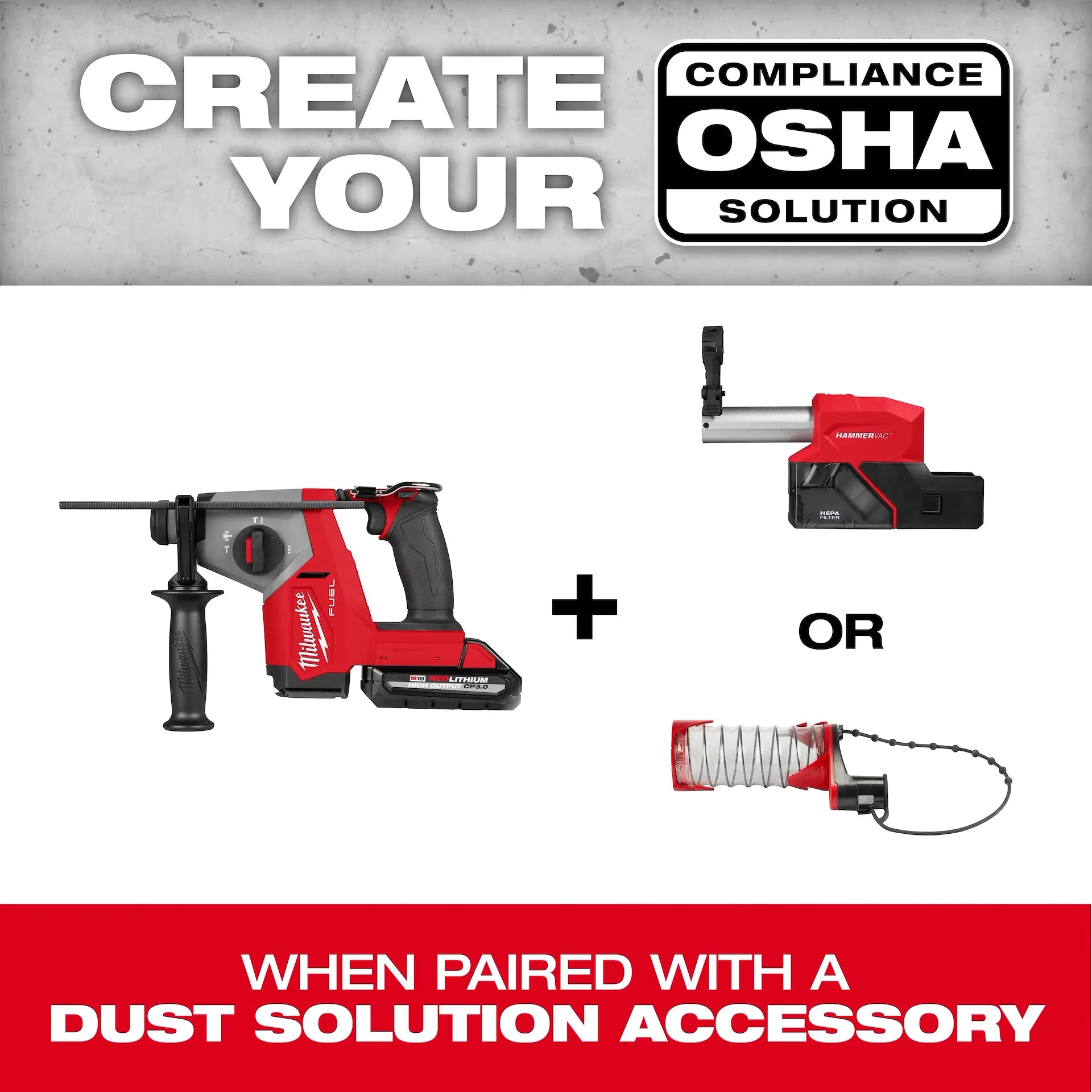 Milwaukee M18 FUEL 5/8in SDS Plus Rotary Hammer