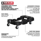 NEXUS™ Wet/Dry Vacuum Cart
