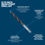 Bosch BP14604 5/16 In. Brad Point Drill Bit