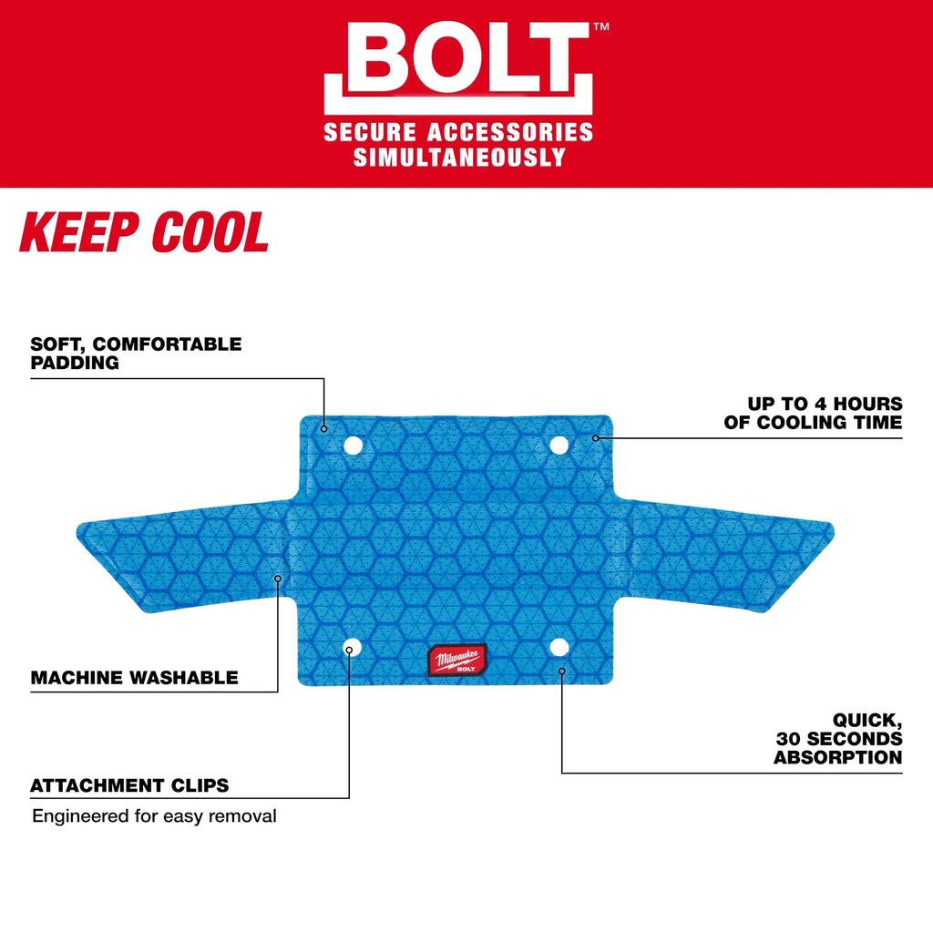 Milwaukee BOLT Hard Hat Cooling Sweat Band | 48-73-4542