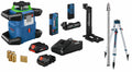 Bosch GRL4000-90CHVGK 18V REVOLVE4000 Connected Green-Beam Self-Leveling Horizontal/Vertical Rotary Laser Kit with (1) CORE18V 4 Ah Advanced Power Battery