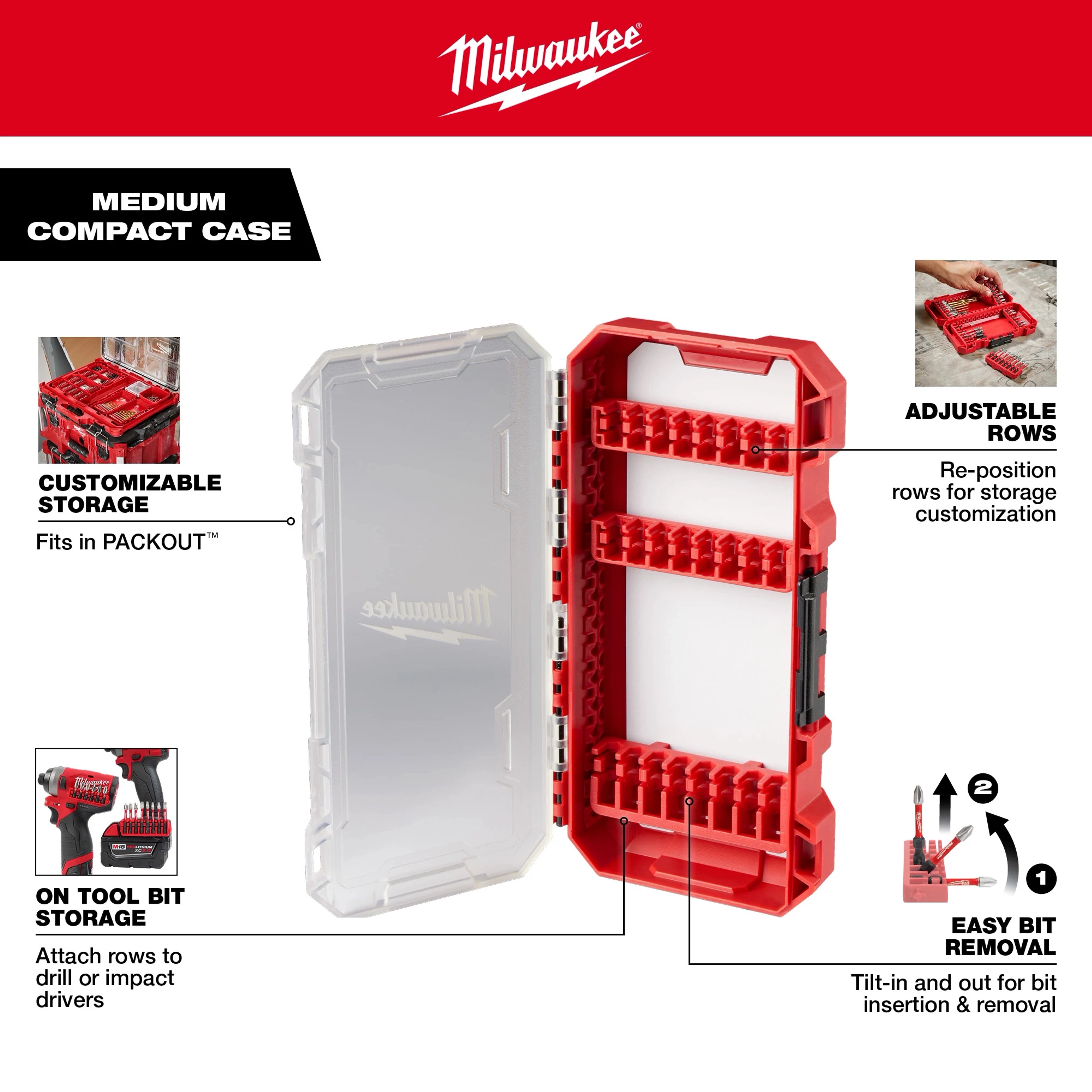 SHOCKWAVE™ Impact Duty 60PC Drill, Drive & Fasten with PACKOUT™