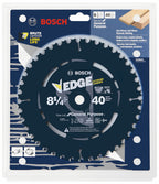 Bosch DCB840 8-1/4 In. 40 Tooth Edge Circular Saw Blade for Fine Finish