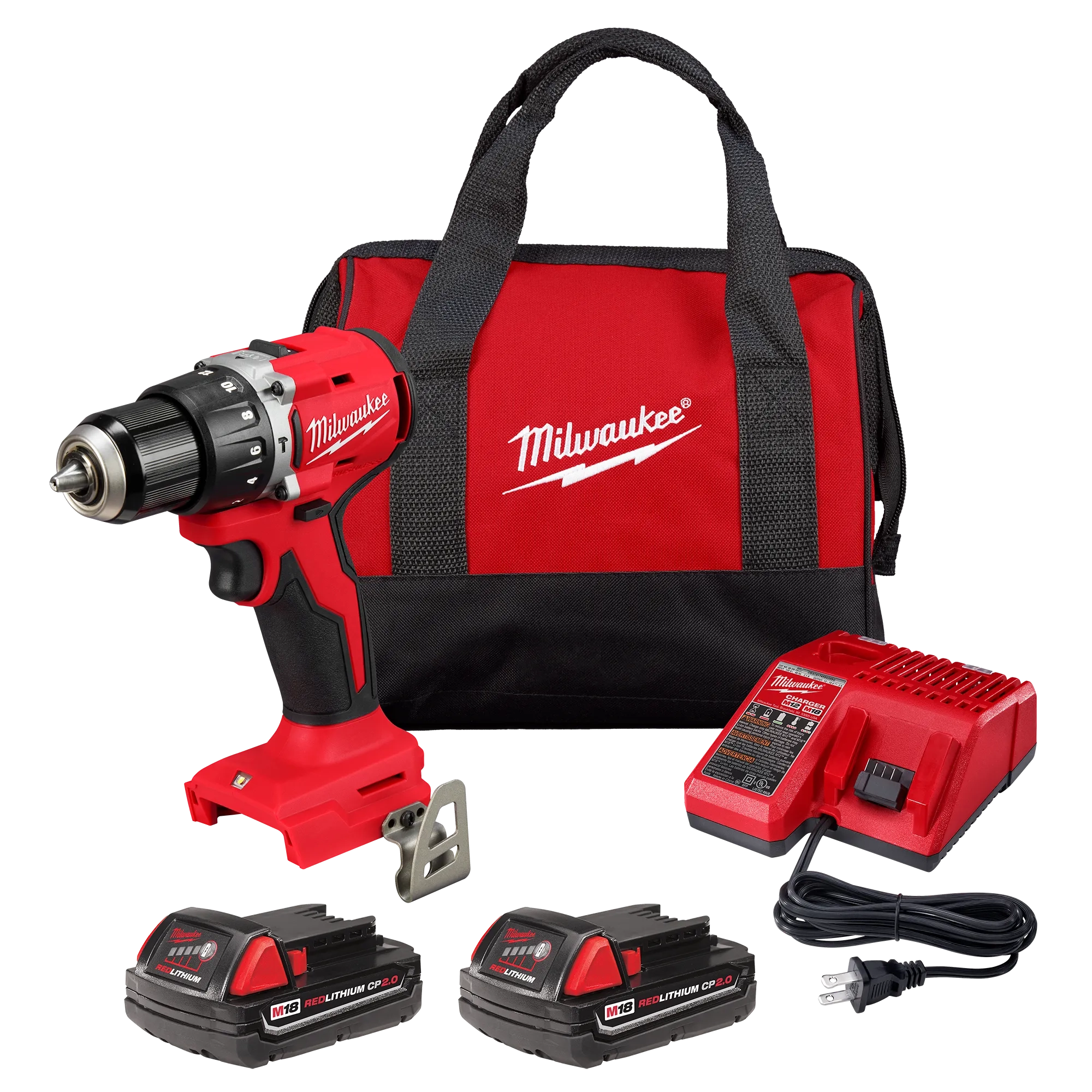M18™ Compact Brushless 1/2" Hammer Drill/Driver