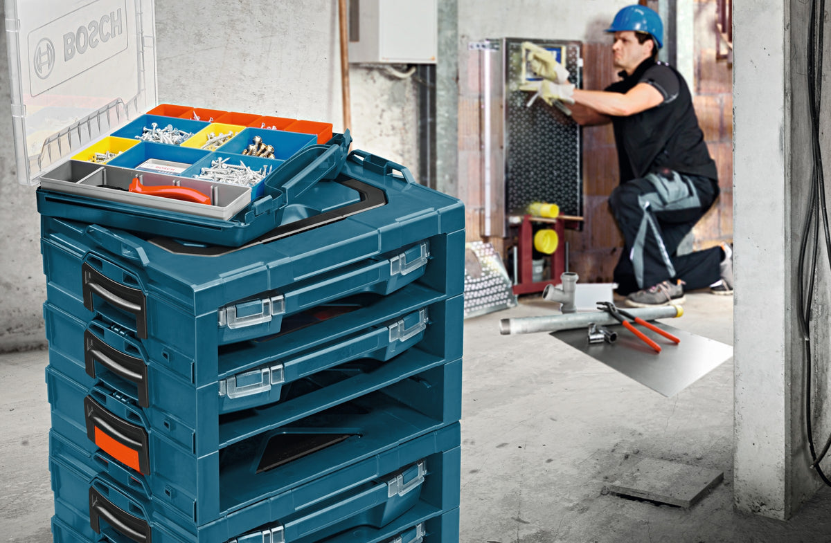 Bosch L-RACK Organizational Shelf System with Drawers and Carry Handle