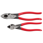 Milwaukee 2-Piece Dipped Grip Cutting Pliers Set (USA) | MT500-2