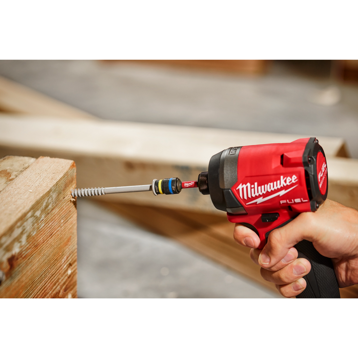 2PC SHOCKWAVE™ Impact Duty QUIK-CLEAR™ 2-in-1 Magnetic Nut Driver Set