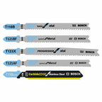 Bosch TPM005 5 pc. T-Shank Jig Saw Blade Set for Pro-Metal