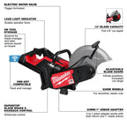 MX FUEL™ 14" Cut-Off Saw w/ RAPIDSTOP™