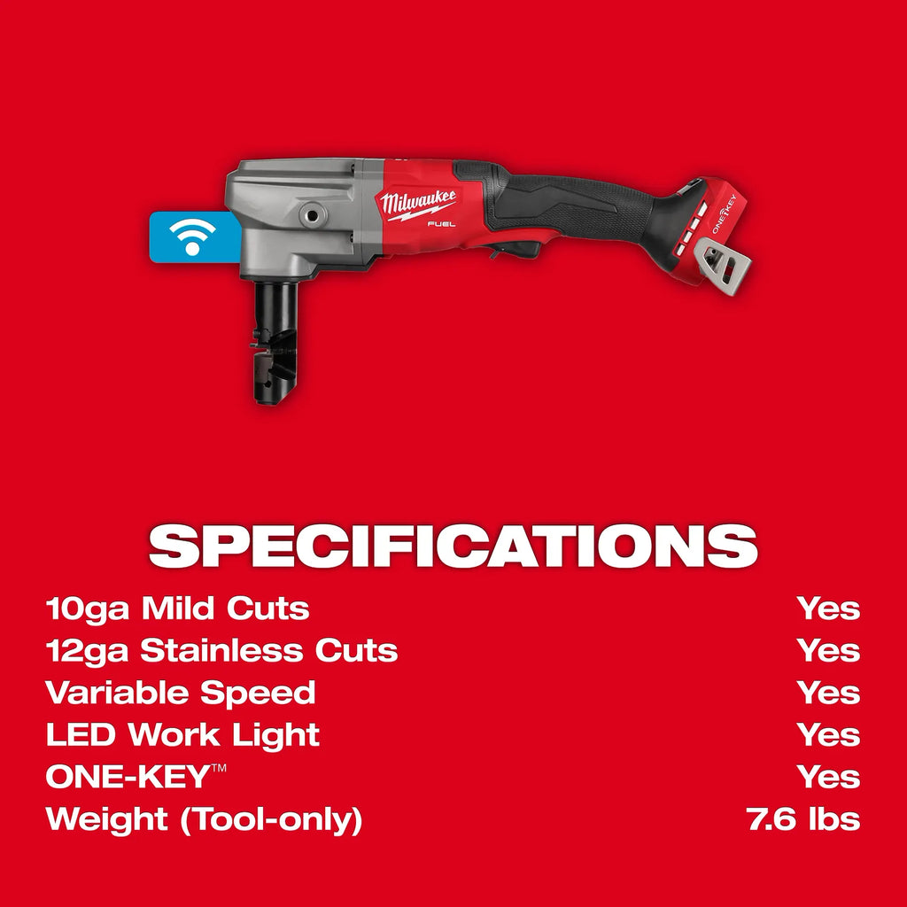 Milwaukee M18 FUEL 10 Gauge Nibbler | 3476-20