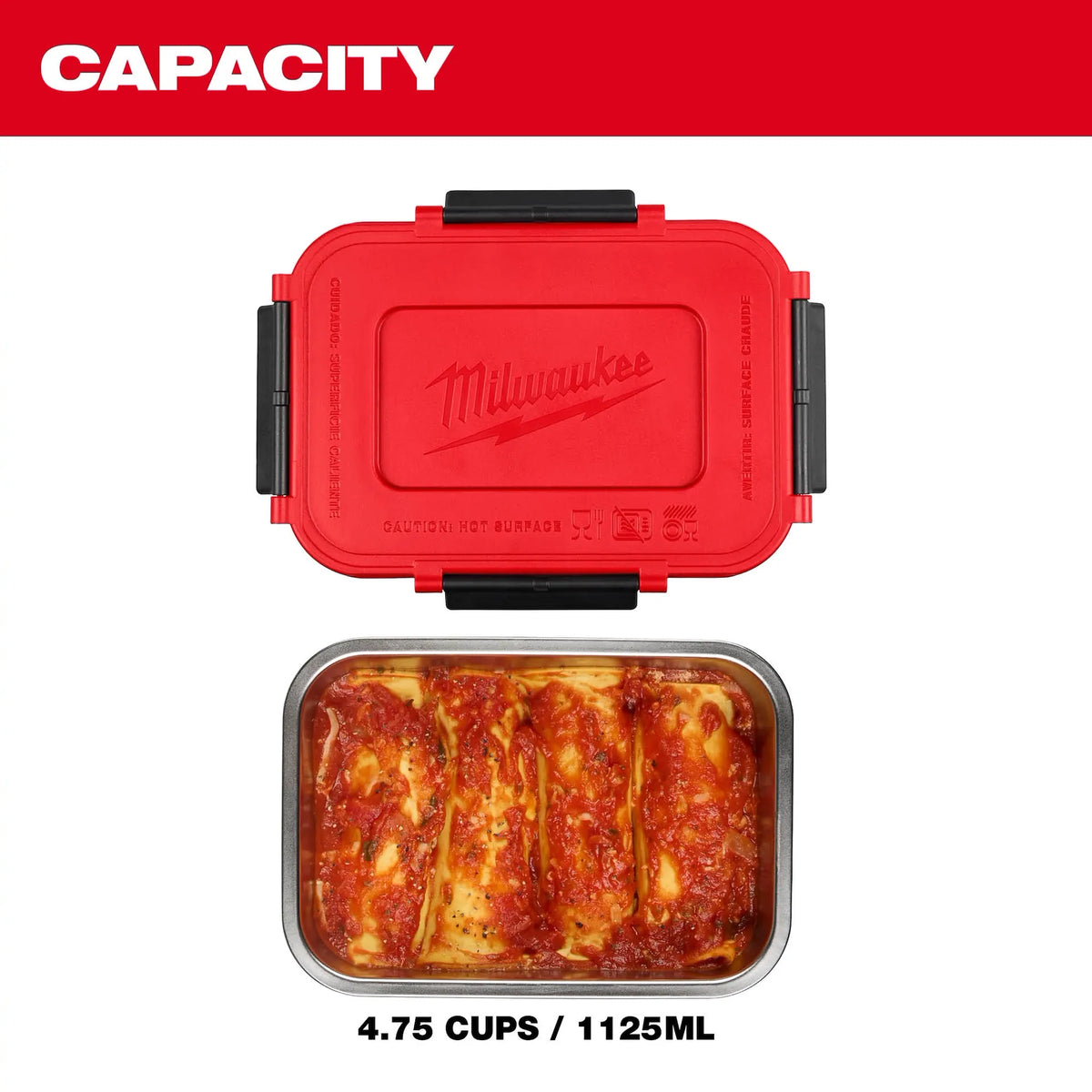 Stainless Steel Containers for M18™ Jobsite Lunch Warmer