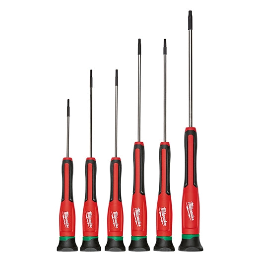 Milwaukee 6-Piece TORX Precision Screwdriver Set with  Case | 48-22-2610