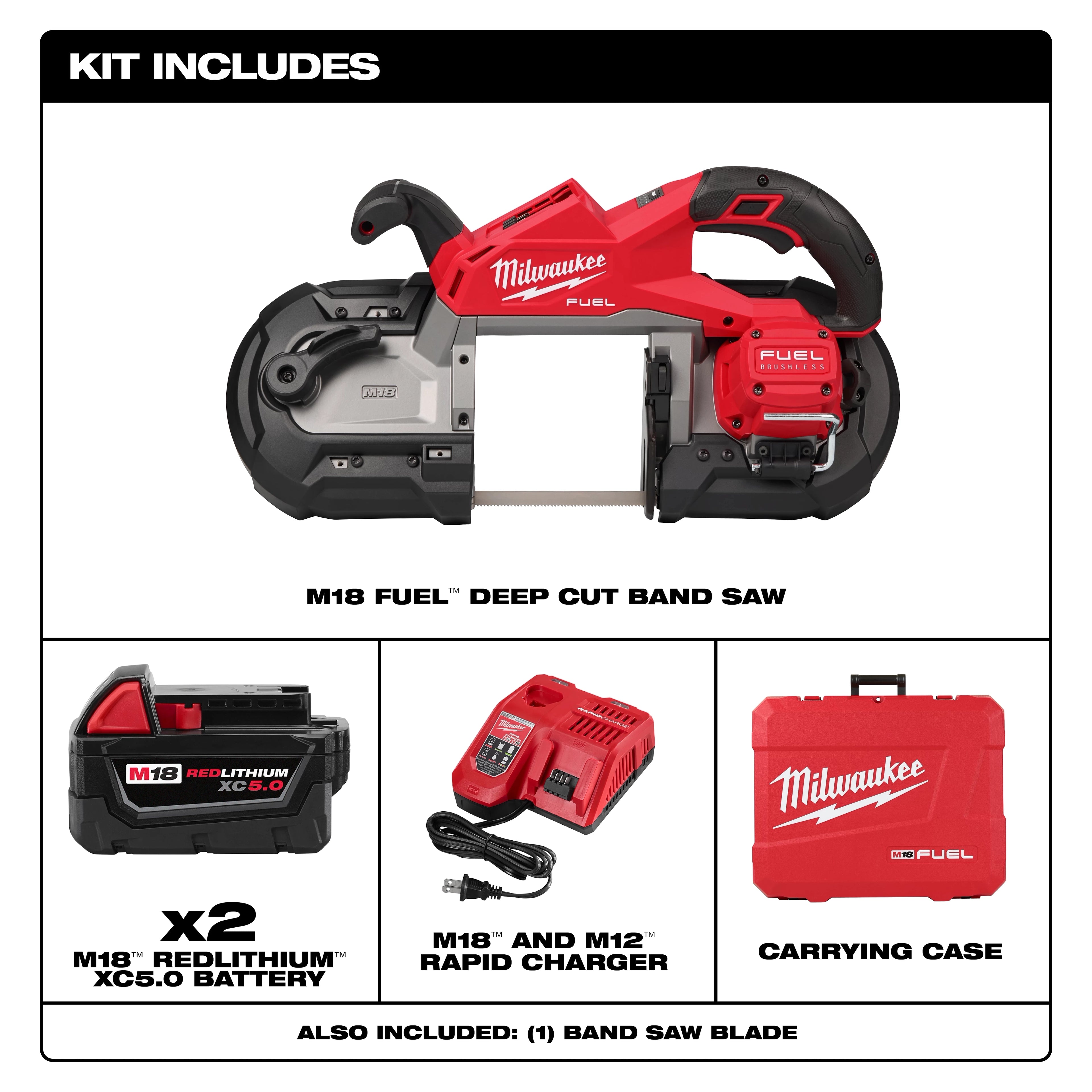 M18 FUEL™ Deep Cut Band Saw