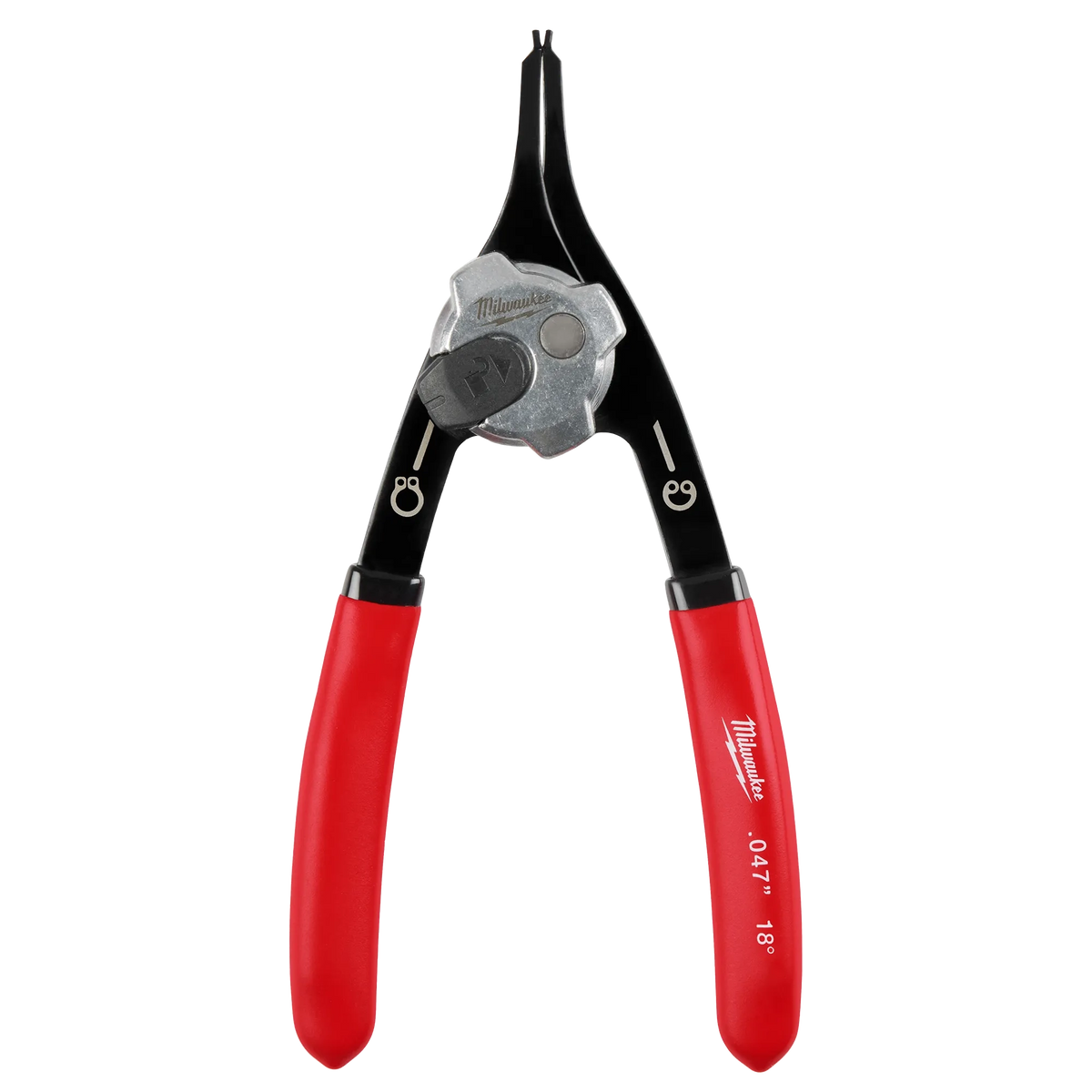Milwaukee .047" Convertible Snap Ring Pliers - 18° | 48-22-6533