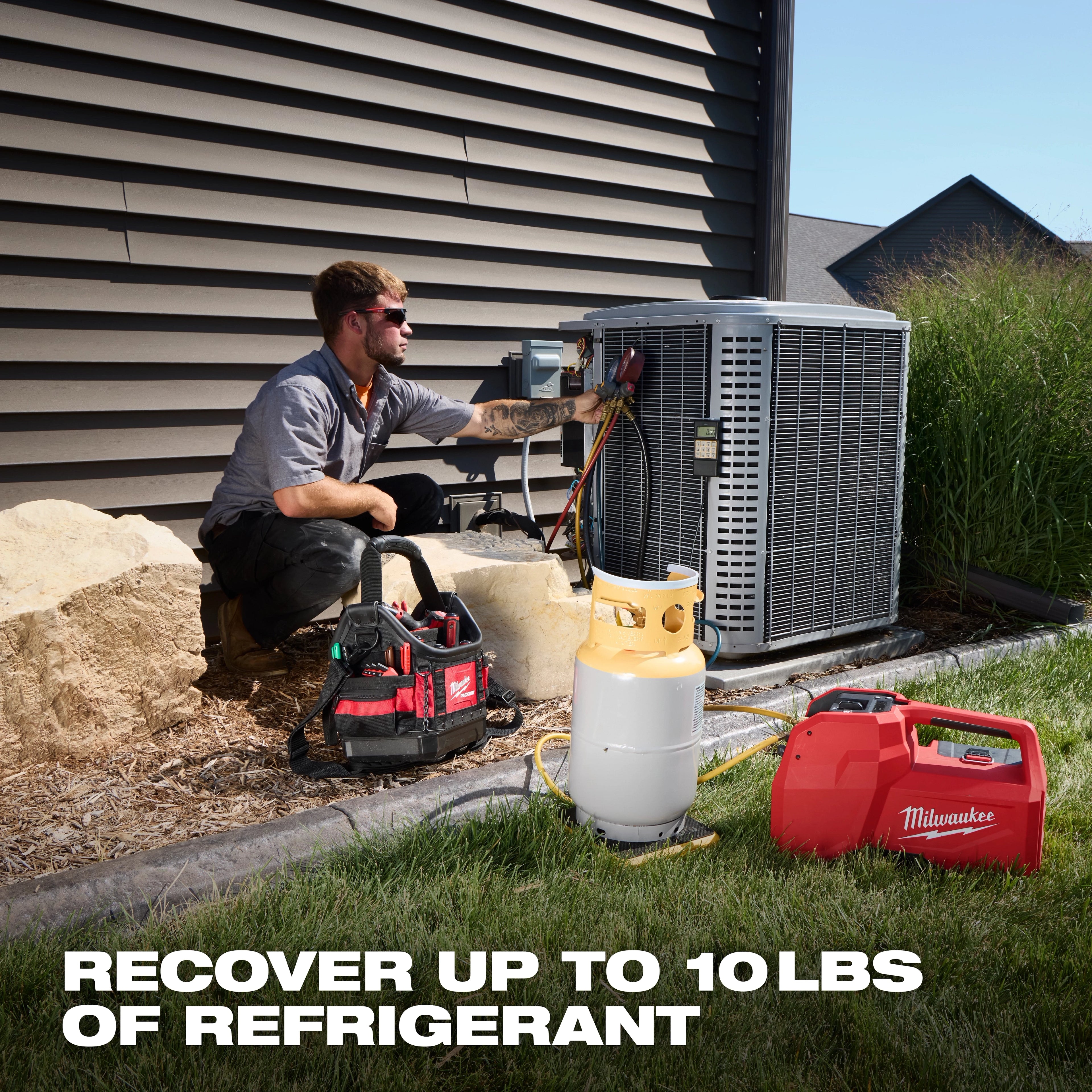 M18™ Brushless Refrigerant Recovery Machine