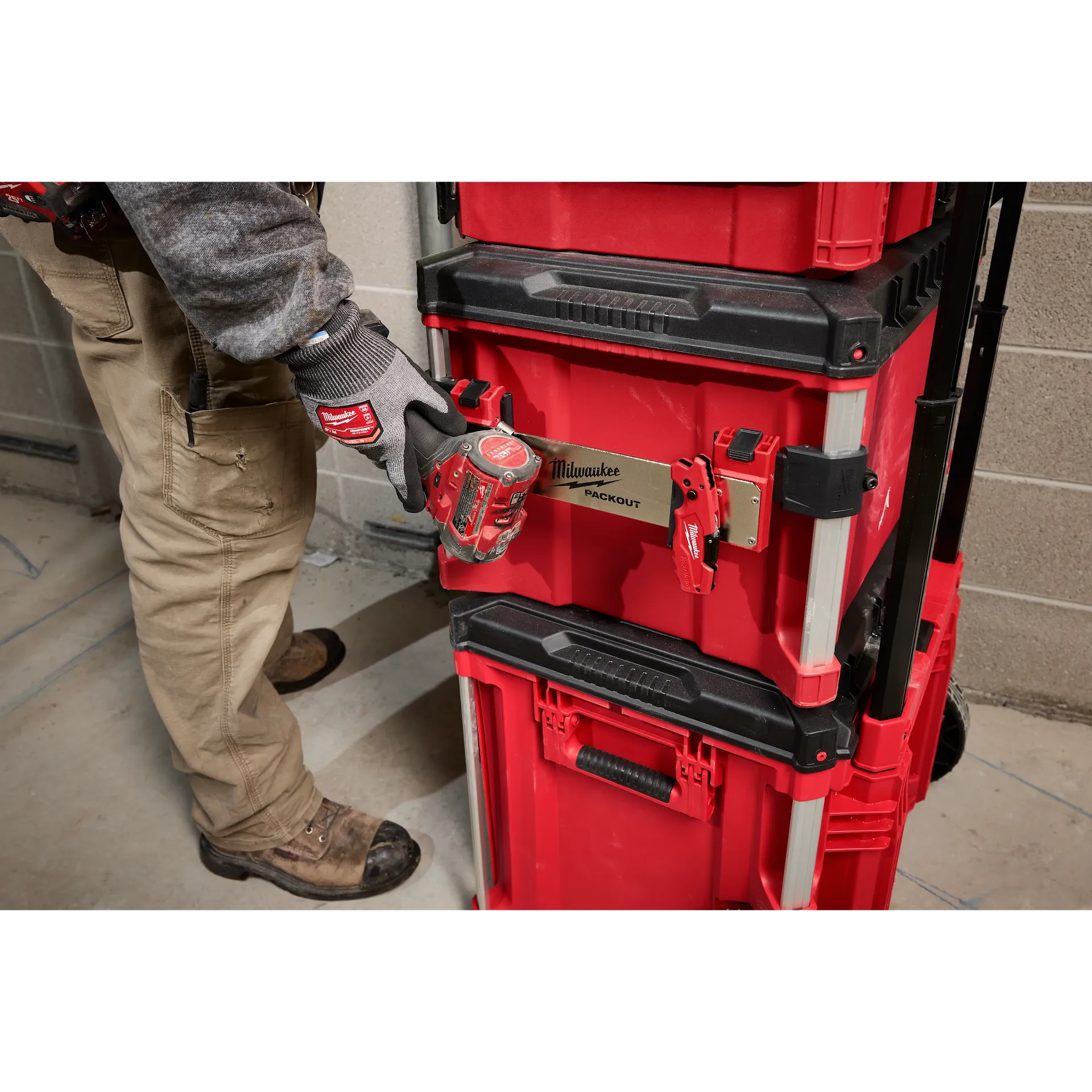PACKOUT™ Tool Box Belt Clip Rack Attachment