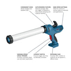 Bosch GCG18V-20N 18V 20 Oz. Caulk and Adhesive Gun (Tool Only)