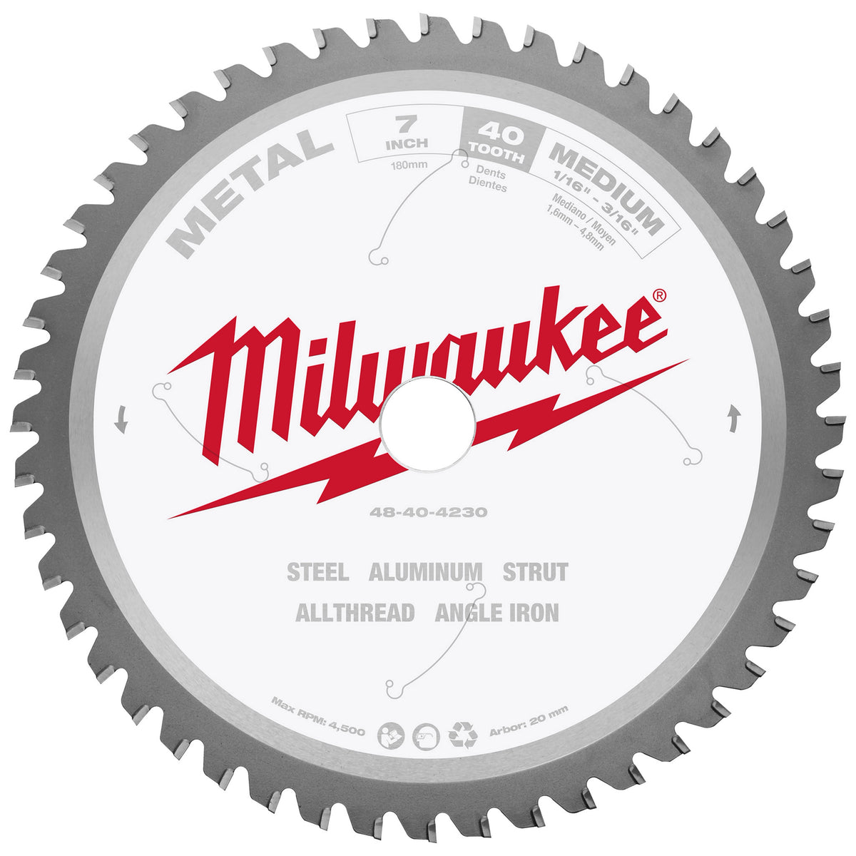 Milwaukee 5-7/8" Metal Cutting Circular Saw Blade | 48-40-4215