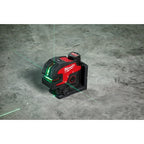 M12™ Green Cross Line & 4-Points Laser