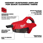 Milwaukee M18 Brushless Handheld Vacuum | 0892-20