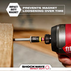 Milwaukee SHOCKWAVE Impact Duty 6" Magnetic Nut Driver Set 6-Piece | 49-66-4567