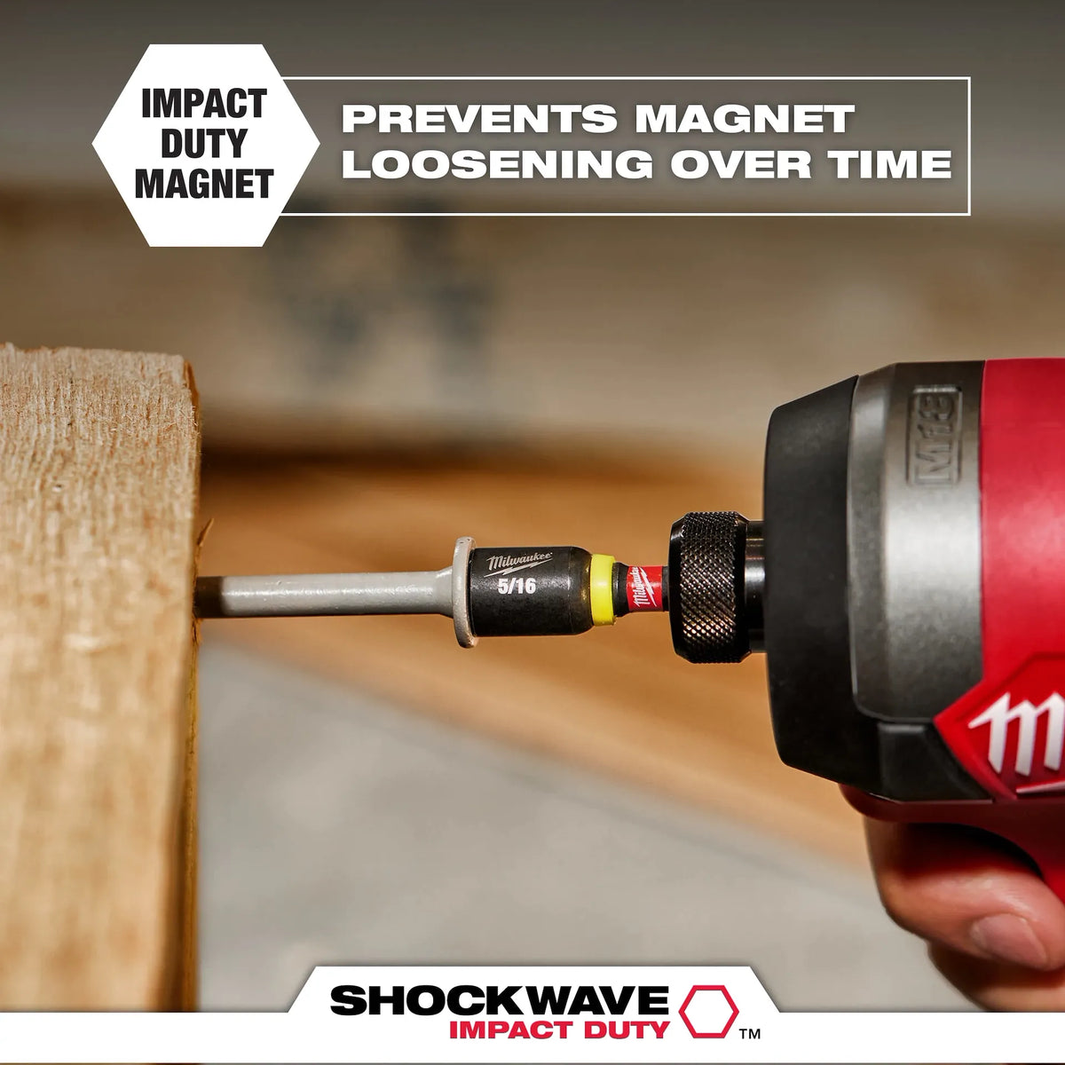 Milwaukee SHOCKWAVE Impact Duty 6" Magnetic Nut Driver Set 6-Piece | 49-66-4567