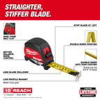 Milwaukee 8m/26ft Magnetic Tape Measure | 48-22-1026M