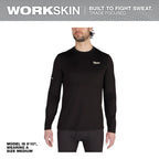 Milwaukee WORKSKIN Crew Neck Baselayer – Configuration Options
