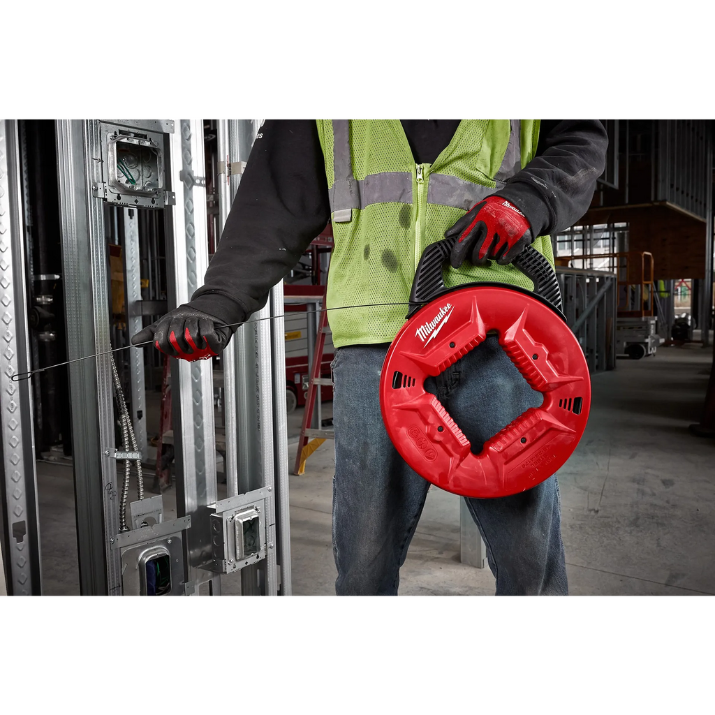 Milwaukee 50' 1/8" Steel Fish Tape | 48-22-4172