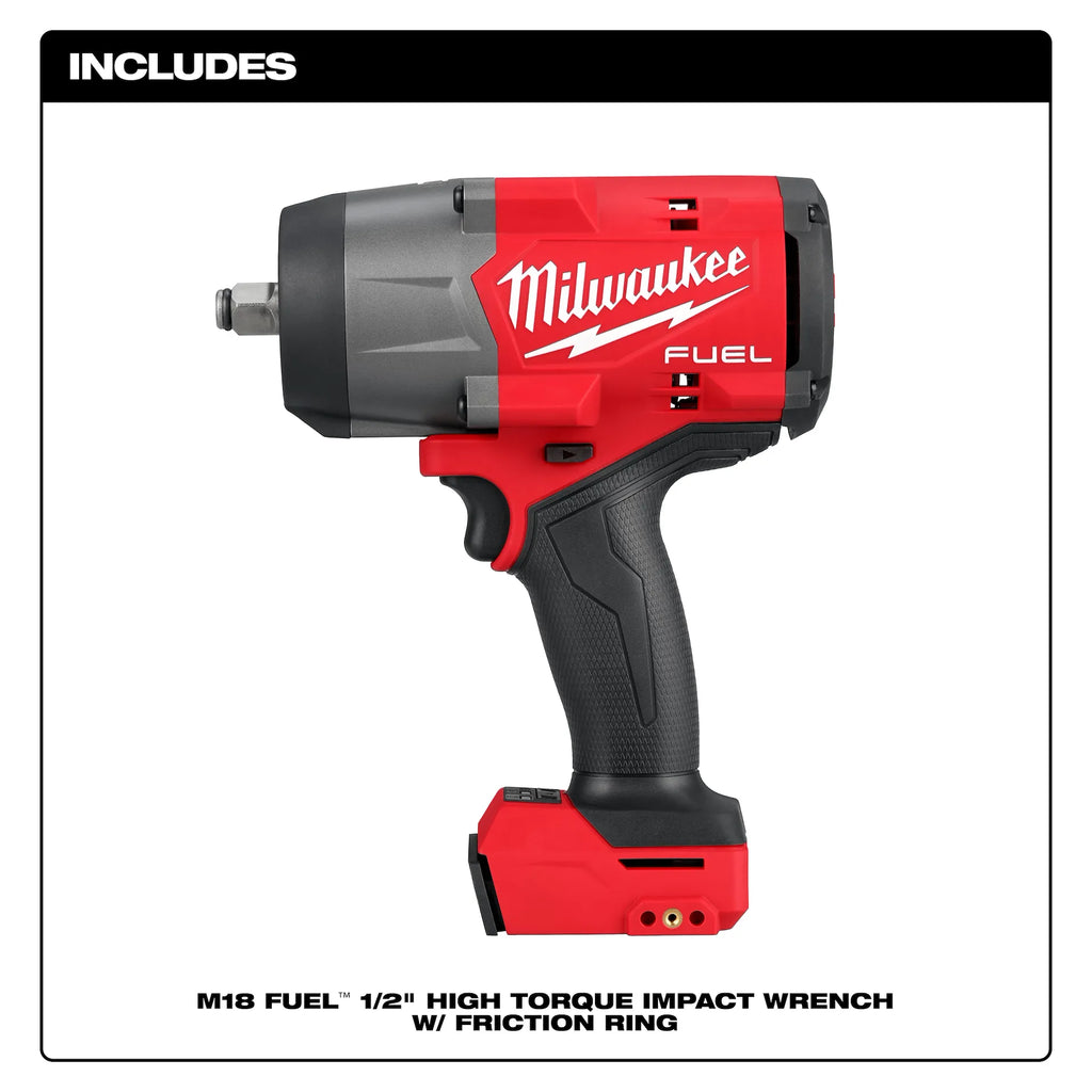 Milwaukee M18 FUEL 1/2" High Torque Impact – Configuration Options