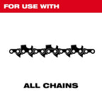 Flat File for Saw Chain 3 PK - 49-16-2891 - image 2
