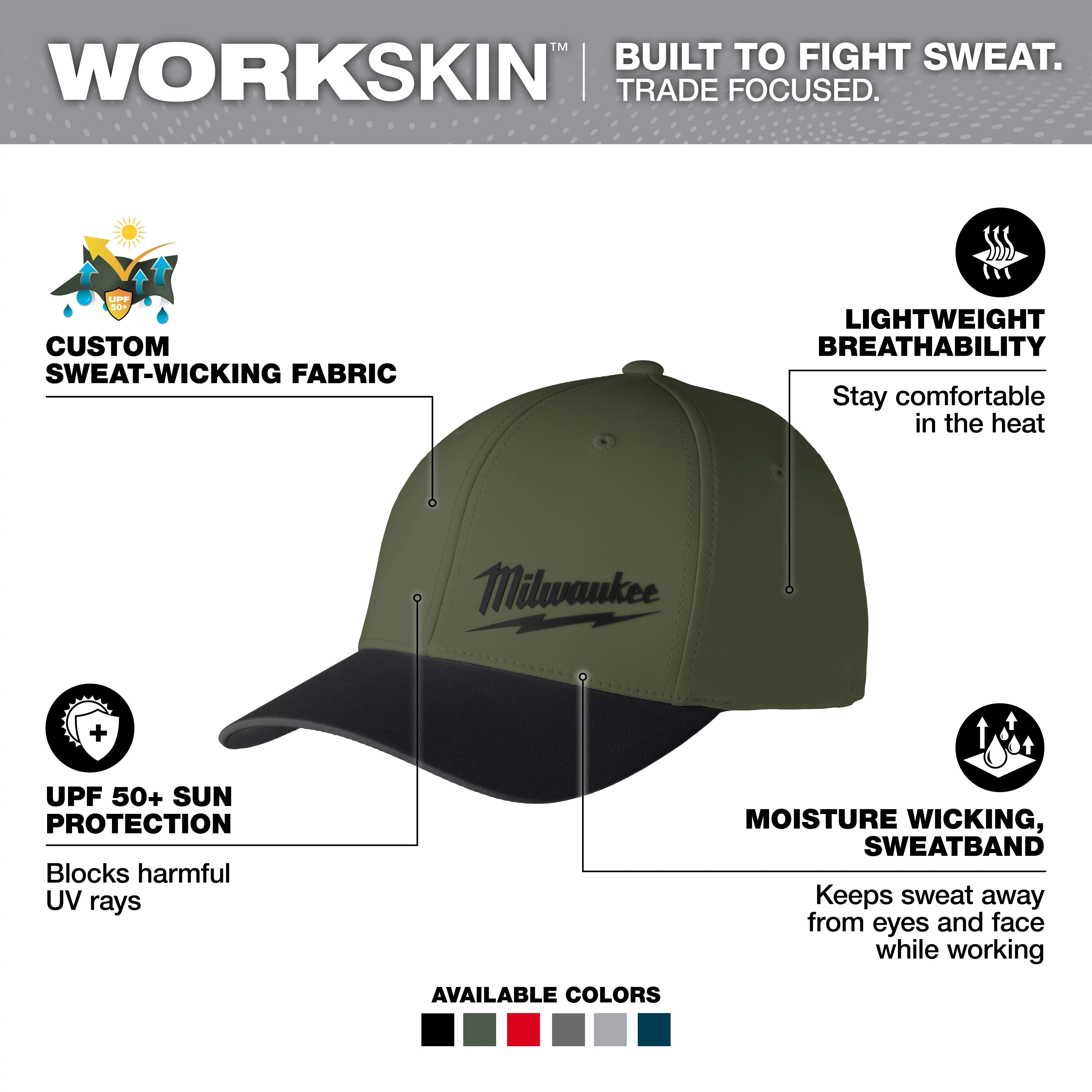 WORKSKIN™ Performance Fitted Hat