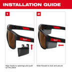 Full Frame Safety Glasses with Removable Side Shields